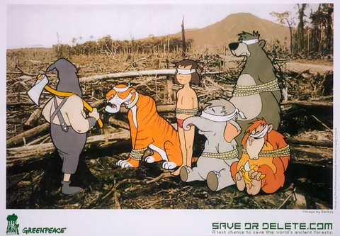 Banksy, SAVE OR DELETE, 2002, offset lithograph on recycled paper