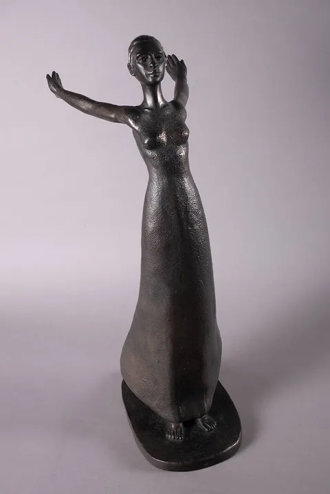 TIME FLIES by Jeanne Rynhart, resin, sold Jul 2024