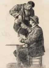 Daniel Maclise, STUDY FOR A PAINTING