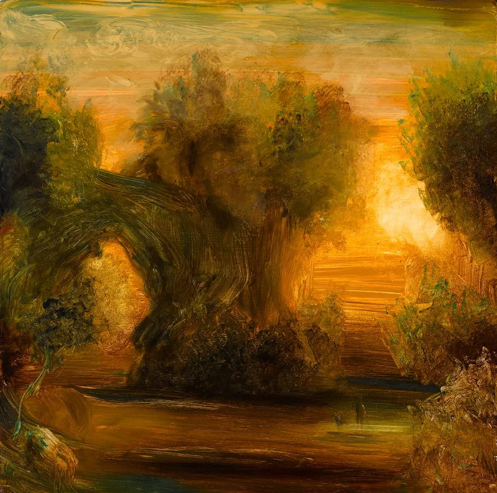 Desmond Shortt, DAWN, 2003, oil on board; (unframed)