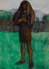 Jack Butler Yeats, A CHAMPION (A CROSS-COUNTRY CHAMPION)