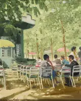 Henry Robertson Craig, CAFE UNDER THE TREES