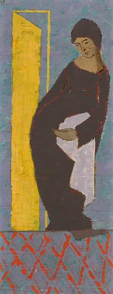 Patrick Pye, VIRGIN ANNUNCIATA, 1963, tempera on board