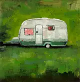 Rita Duffy, STUDY FOR A FERMANAGH CARAVAN