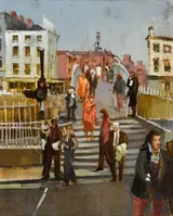 Cecil Maguire, HA'PENNY BRIDGE, DUBLIN
