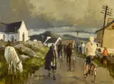 Cecil Maguire, INTO MASS, ROUNDSTONE, COUNTY GALWAY