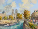 Colin Gibson, NOTRE DAME CATHEDRAL, PARIS