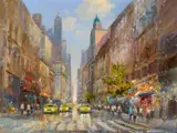 Colin Gibson, WET DAY, NEW YORK