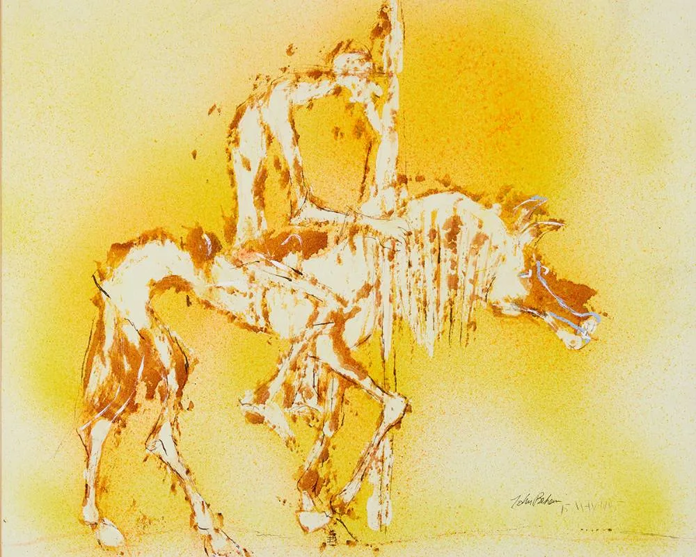 John Behan, DON QUIXOTE, 1995, mixed media