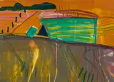 Barbara Rae, WHEATFIELDS-GREYION