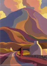 Alan Kenny, DREAMSCAPE II, SLIEVEMORE MOUNTAIN, ACHILL ISLAND