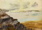 Hans Iten, RATHLIN ISLAND FROM NEAR BALLYCASTLE, COUNTY ANTRIM