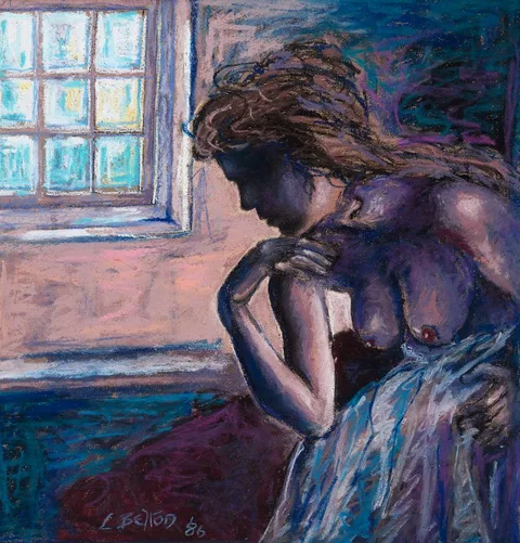 Liam Belton, ATHENA, 1986, pastel