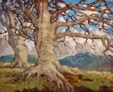 Mabel Young, TREES IN WINTER, COUNTY WICKLOW