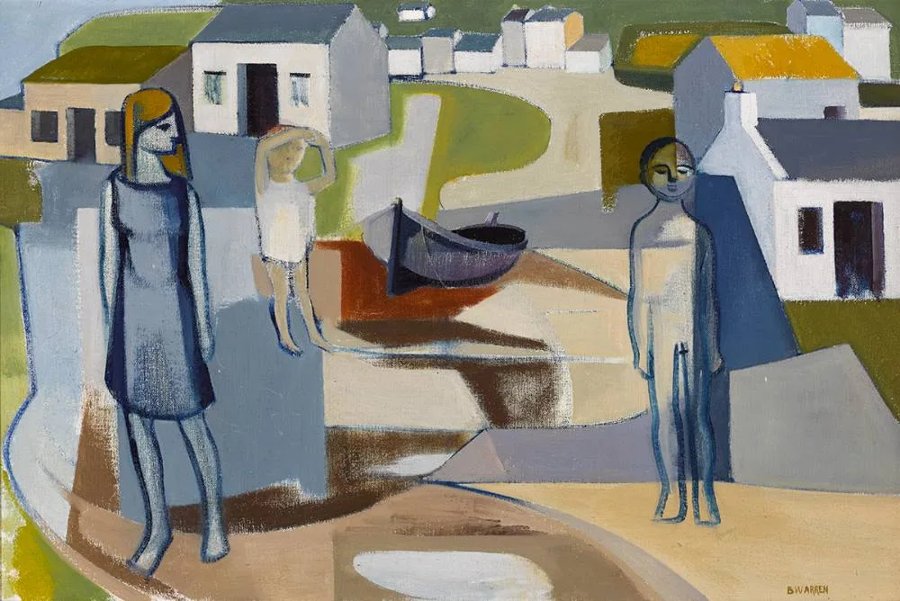 Barbara Warren, LIKE A DREAM, oil on canvas