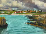 Maurice MacGonigal, RAINSTORM, CLOGHERHEAD, COUNTY LOUTH