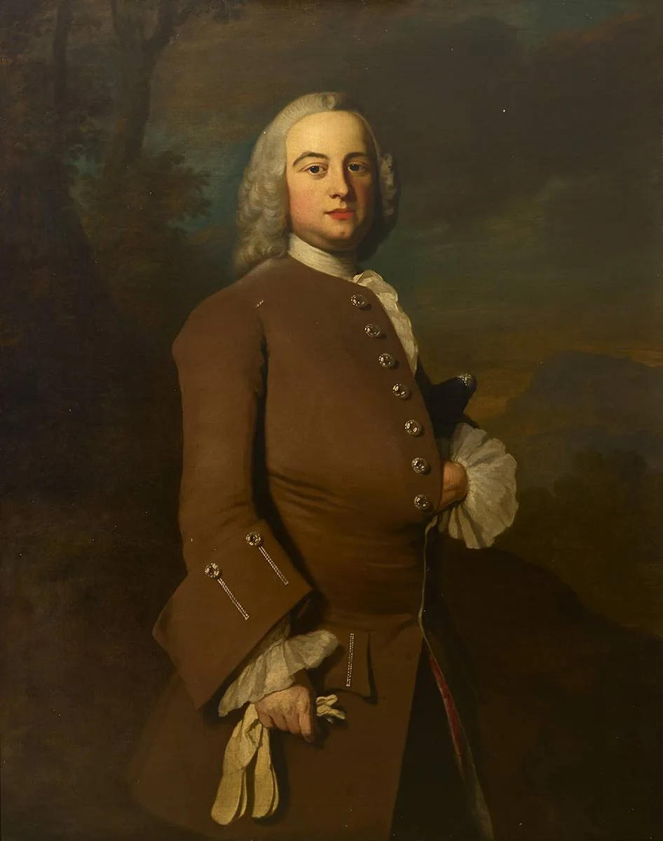 Frans van der Mijn, PORTRAIT OF SAMUEL RICHARDSON, oil on canvas