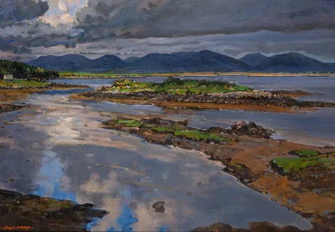 Fergal Nally, ROUNDSTONE, CONNEMARA, 2006, oil on canvas