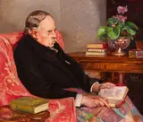 Rosaleen Brigid Ganly, PORTRAIT OF DERMOD O'BRIEN BY HIS DAUGHTER
