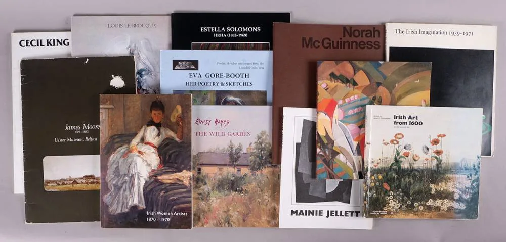 Various Irish Artists, CATALOGUES [SET OF TWELVE], books; (12)