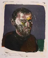 Brian Bourke, SELF PORTRAIT and MALE FIGURE (A PAIR)