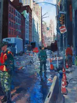 Hector McDonnell, RECTOR STREET, NEW YORK, SEPTEMBER 2001