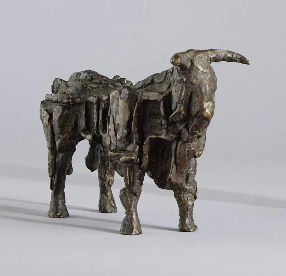BULL by John Behan, bronze; (no. 6 from an edition of 6), sold Dec 2023