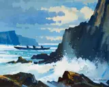 John Skelton, THE BIG CANOE, BLASKET ISLANDS, COUNTY KERRY