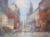 Colin Gibson, EARLY RAIN, NEW YORK