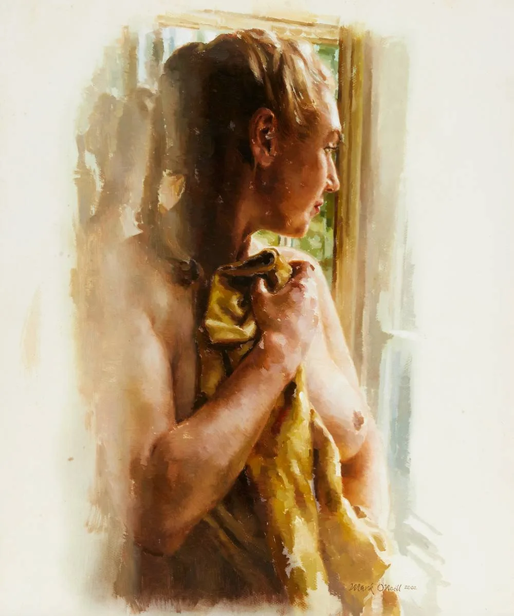 Mark O'Neill, FEMALE FIGURE, 2002, oil on paper