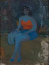 Patrick Leonard, THE BLUE GIRL, PRIA DE ROCHA, ALGARVE