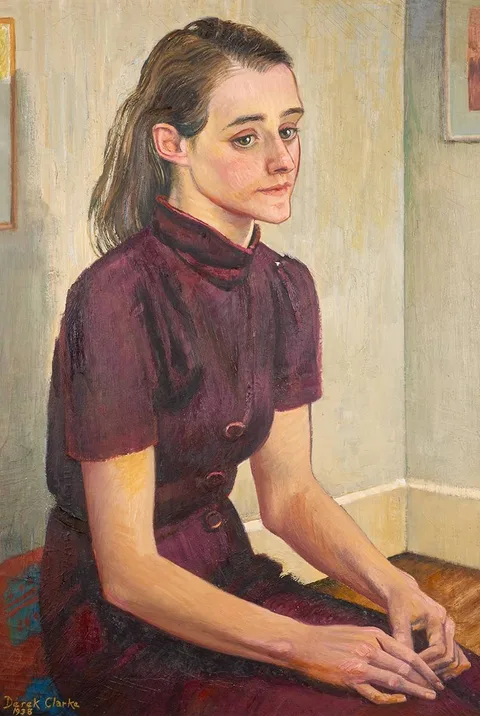 Derek Clarke, FREDA [CONNEMARA SERIES], 1938, oil on canvas