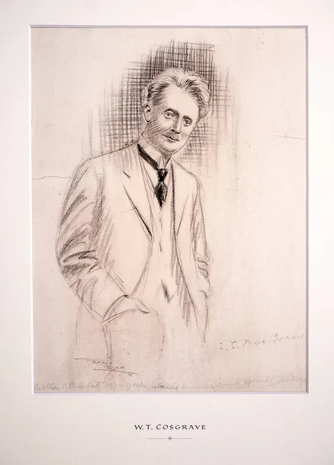 Frank Leah, PORTRAITS OF POLITICAL FIGURES [SET OF TEN], pencil