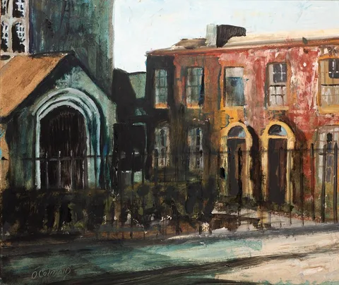 Séamus O'Colmáin, ST. PAUL'S CHURCH, DUBLIN, gouache