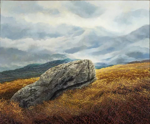 Trevor Geoghegan, THE WHALE STONE, 1983, oil on canvas