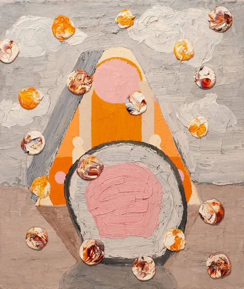 UNTITLED [PD.REF.35] by Paul Doran, oil on canvas, offered Oct 2023
