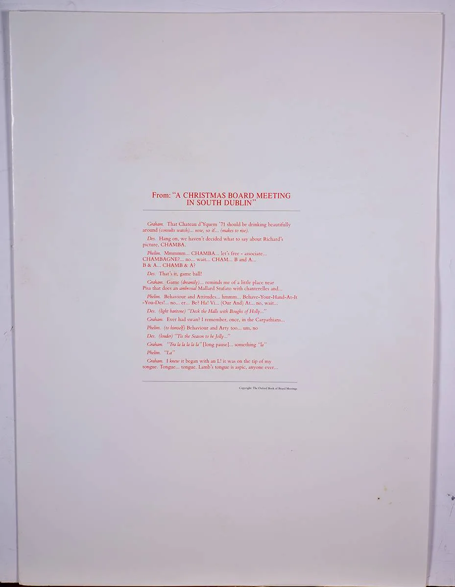 CHAMBA by Richard Gorman, lithograph; (no. 587 from an edition of 600), offered Oct 2023