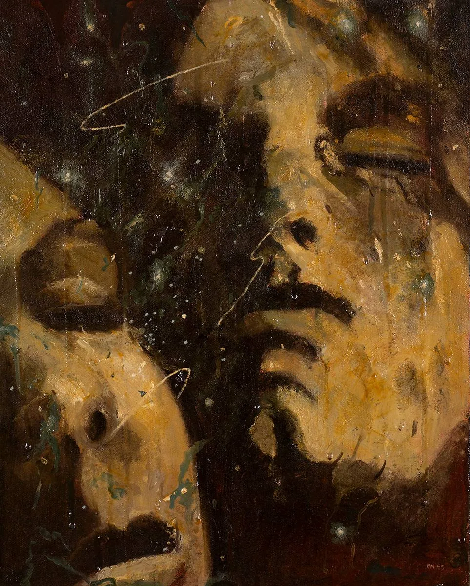 DROWN FLOW FLOW by Noel Murphy, 1993, oil on canvas, offered Oct 2023