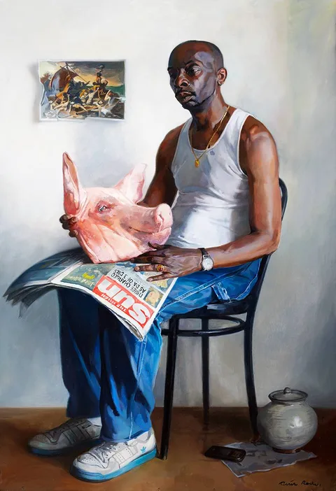 Oisin Roche, TONY, 2012, oil on canvas