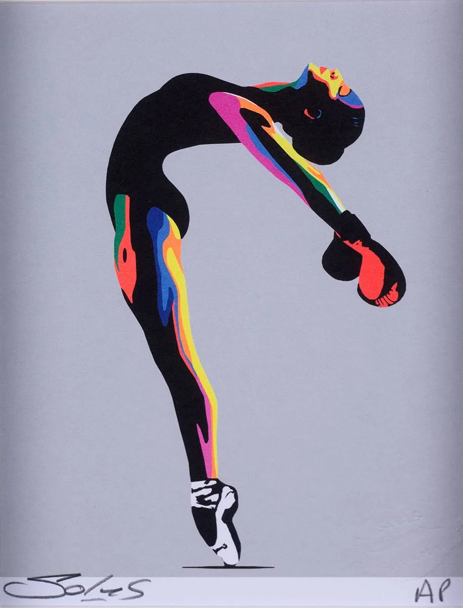 FREEDOM (MINI) by Solus, lithograph; (artist's proof from an edition of 10), sold Oct 2023