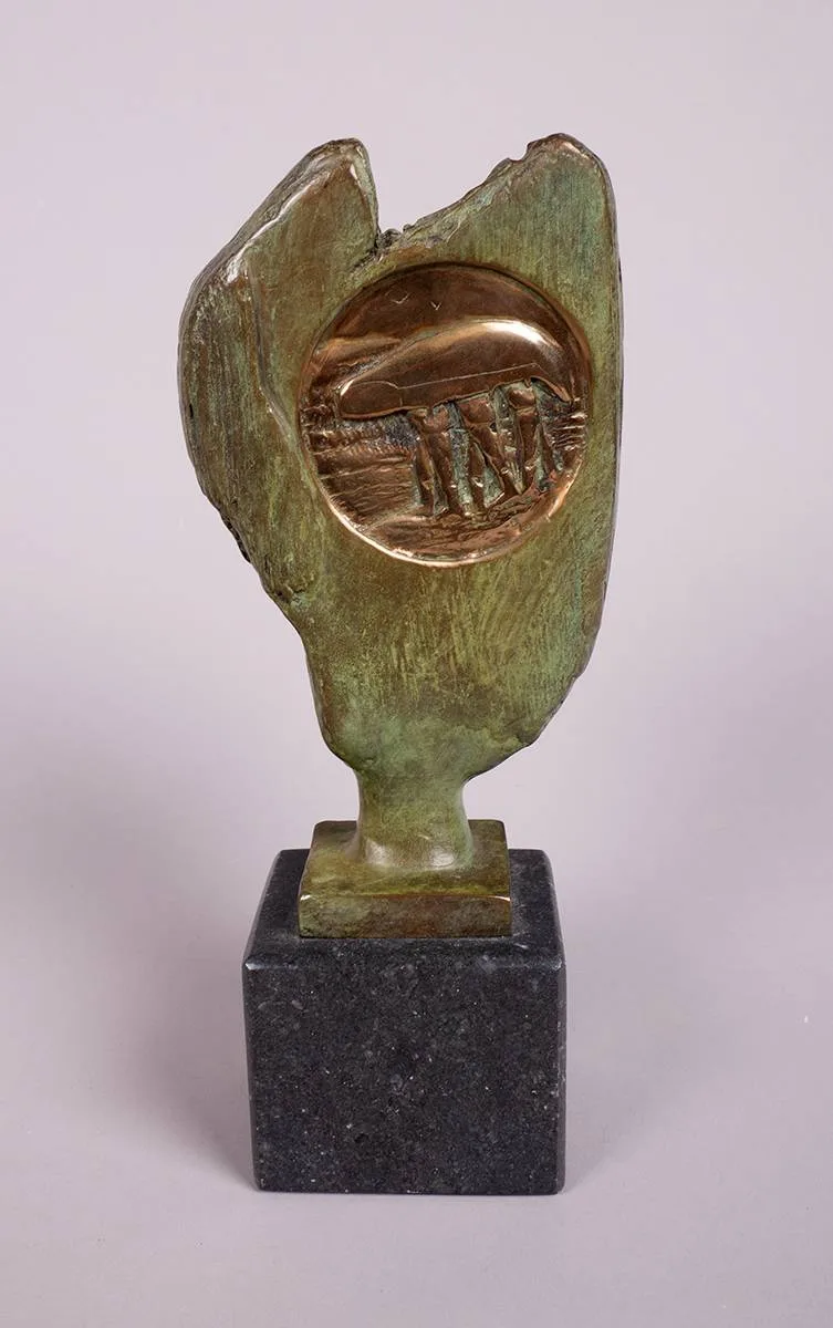 ARAN STUDY III by Joseph Sloan, 2011, bronze; (artist's proof; no. 1 from an edition of 3), sold Oct 2023