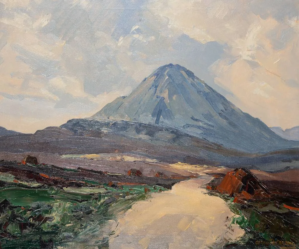 Gerard T. A. Carson, ERRIGAL, COUNTY DONEGAL, oil on canvas