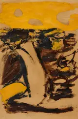 William Crozier, LANDSCAPE WITH YELLOW SKY