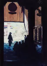 Hector McDonnell, ENTRANCE TO A TEMPLE, LHASA