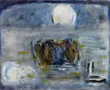 Patrick Collins, MOON OVER THE LAKE