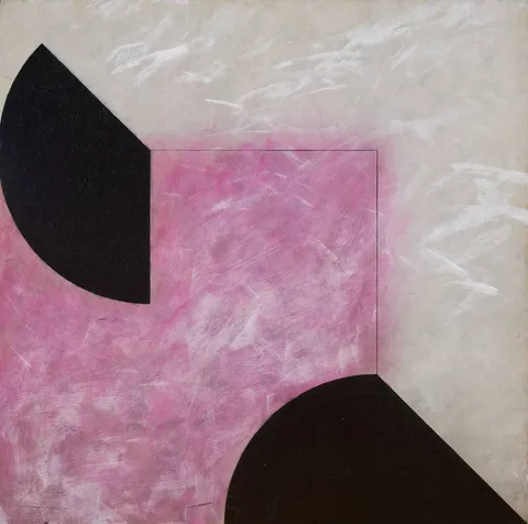 Charles Tyrrell, UNTITLED 9, 1980, acrylic and graphite on timber