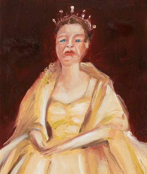 Genieve Figgis, LEMON QUEEN, 2013, oil on panel