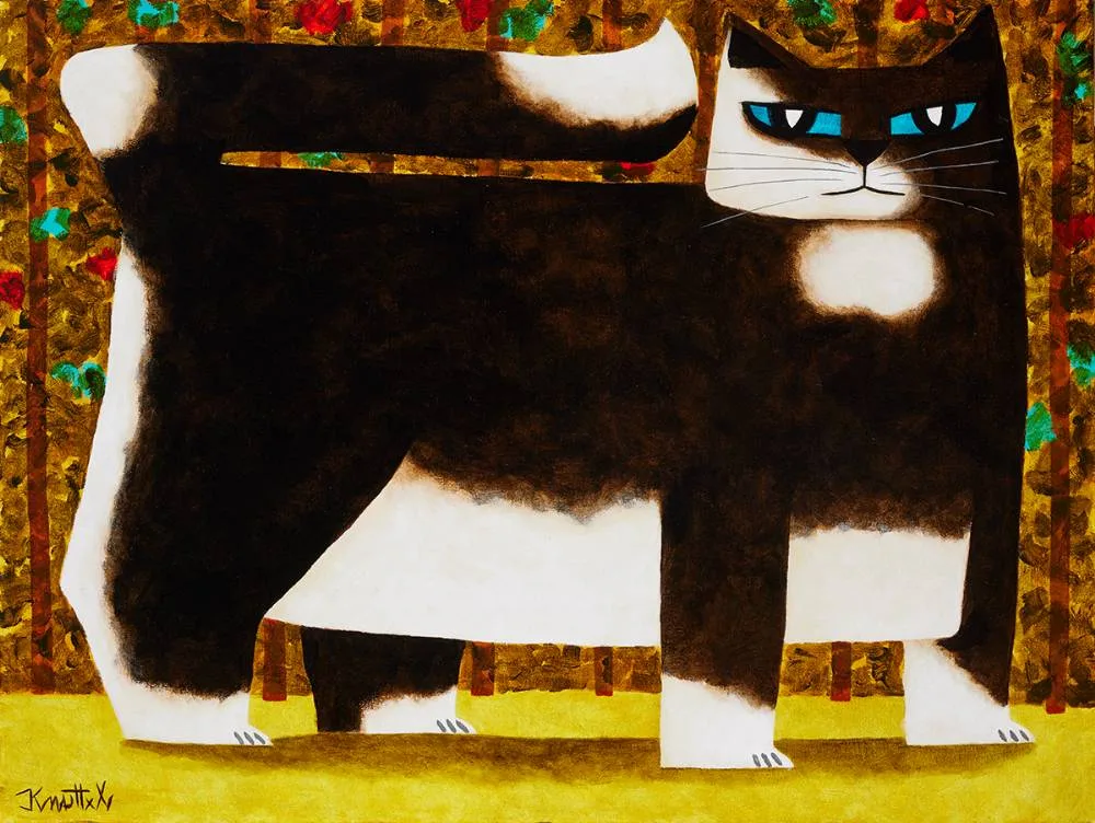 BIG TOM by Graham Knuttel, oil on canvas; (unframed), sold Oct 2023