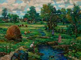 Jack Cudworth, FISHING AT NAAS, COUNTY KILDARE