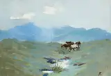 Eileen Murray, LANDSCAPE WITH COWS